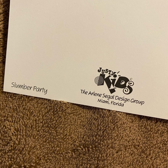 Luxury 25 Slumber Sleepover Party Invitations - Picture 6 of 6